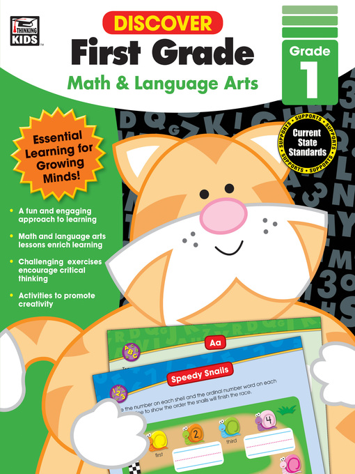 Title details for Discover First Grade: Math and Language Arts by Thinking Kids - Available